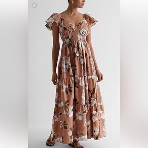 Express Floral Dress NWT